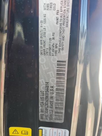 2021 JEEP WRANGLER U - 1C4HJXDN8MW544814