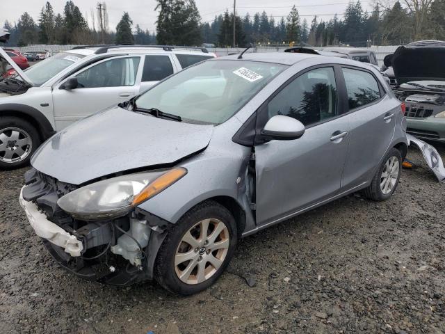 MAZDA MAZDA2 2013 gray  gas JM1DE1LZ3D0160401 photo #1