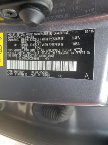 2016 LEXUS RX 350 - 2T2ZZMCA0GC008894