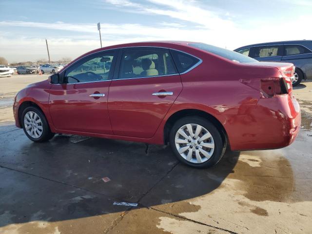 NISSAN SENTRA S 2013 red  gas 3N1AB7AP6DL750291 photo #3