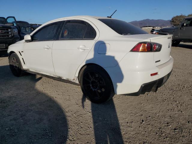 MITSUBISHI LANCER EVO 2010 white  gas JA32W8FV1AU007251 photo #3