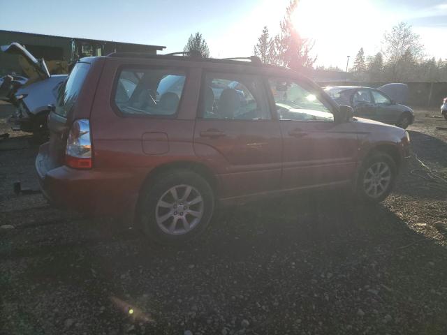 SUBARU FORESTER 2 2007 red  gas JF1SG65677H712012 photo #4