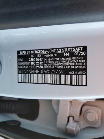 2020 MERCEDES-BENZ GLB 250 4M - W1N4M4HB0LW022769