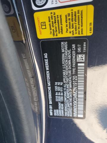 2021 MINI COOPER JOH WMWXX9C04M2N19120