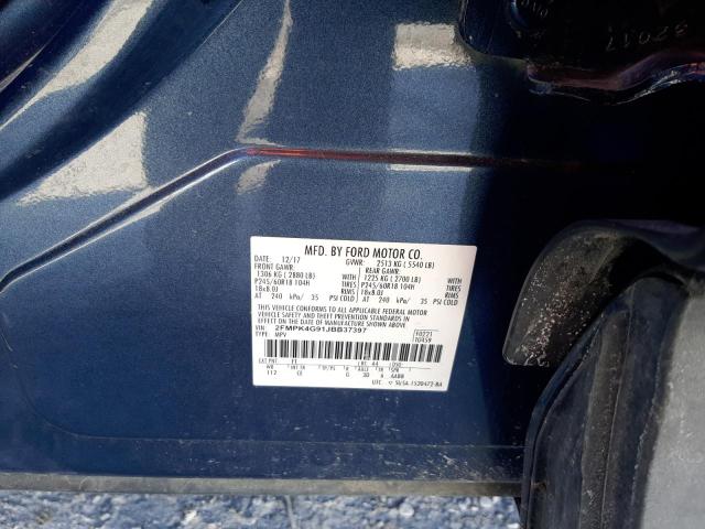 2018 FORD EDGE SE - 2FMPK4G91JBB37397