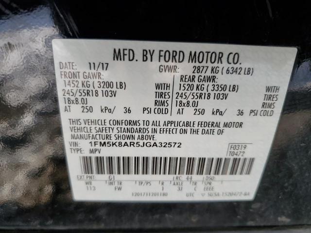2018 FORD EXPLORER P - 1FM5K8AR5JGA32572