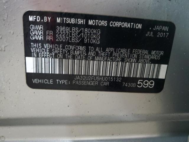 2017 MITSUBISHI LANCER JA32U2FU5HU015132