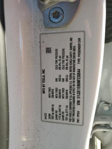 2022 TESLA MODEL 3 - 5YJ3E1EB6NF230844