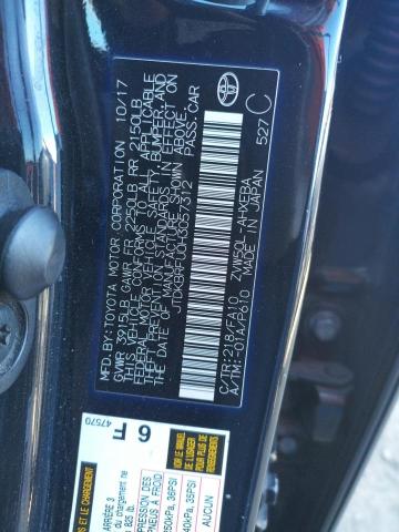 2017 TOYOTA PRIUS JTDKBRFU0H3057312