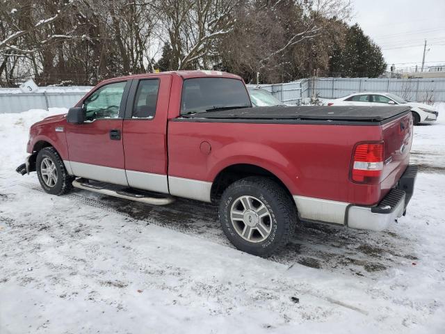 FORD F150 2007 red  gas 1FTRX12W87FA28954 photo #3