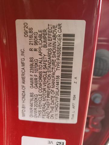 2020 HONDA ACCORD SPO - 1HGCV1F3XLA144158