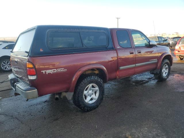 TOYOTA TUNDRA ACC 2003 maroon  gas 5TBBT44133S334785 photo #4