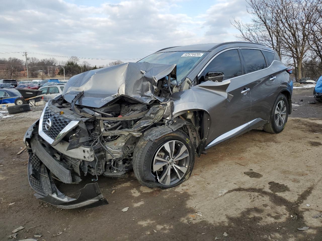 5N1AZ2BS0NC126624 NISSAN MURANO SV 2022