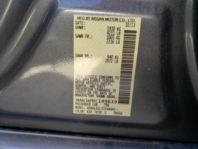 VIN 1N4AL3AP9EC149639 2014 NISSAN ALTIMA no.12