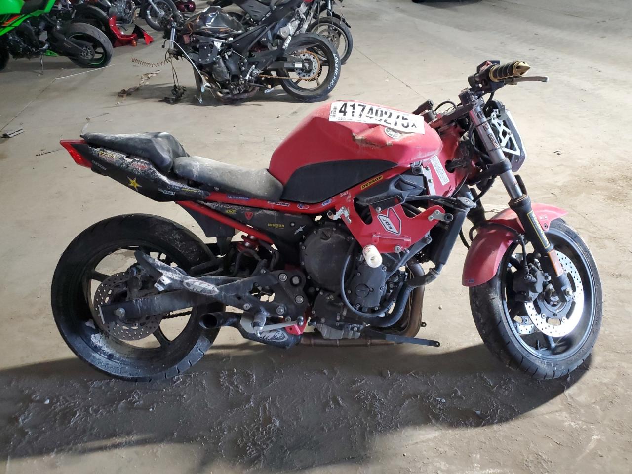  Salvage Yamaha Fz600-800