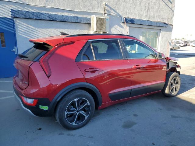 KIA NIRO EX 2023 red  hybrid engine KNDCS3LF7P5076224 photo #4