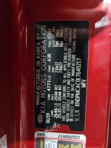 2020 KIA SPORTAGE L - KNDPMCAC0L7640217