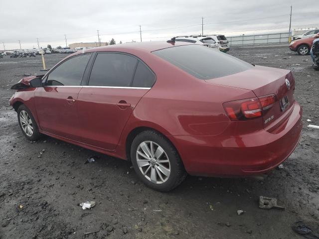 VOLKSWAGEN JETTA SE 2016 red  gas 3VWD67AJ1GM312431 photo #3