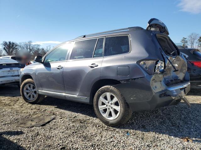 Vin: 5tdza3eh8cs022561, lot: 89021585, toyota highlander base 20122