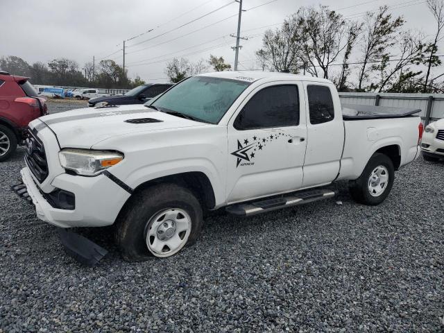 TOYOTA TACOMA ACC 2016 white club cab gas 5TFRX5GN4GX055148 photo #1