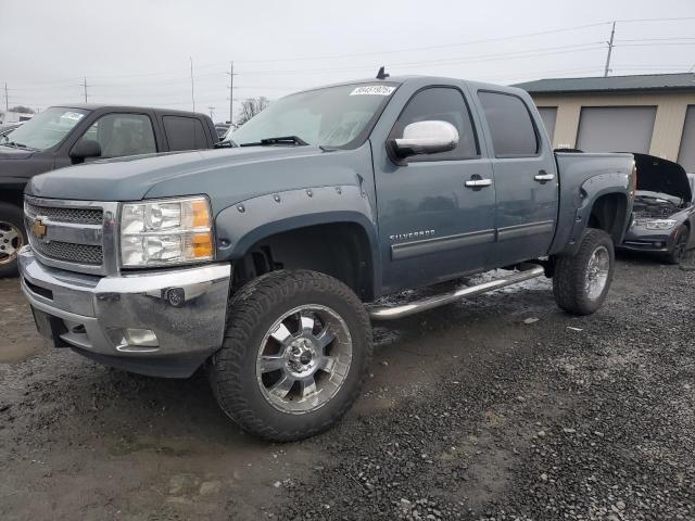 CHEVROLET SILVERADO 2012 teal  flexible fuel 1GCPKSE79CF171065 photo #1