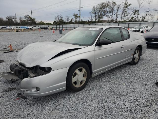 CHEVROLET MONTE CARL 2002 silver  gas 2G1WX15K229361303 photo #1