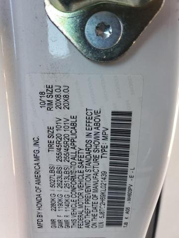 2019 ACURA RDX A-SPEC - 5J8TC2H69KL021439