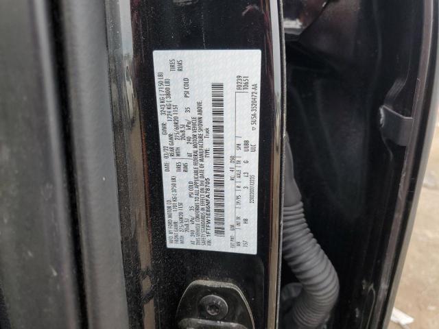 2022 FORD F150 SUPER 1FTFW1E86NFA78705