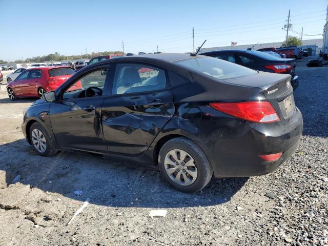 HYUNDAI ACCENT SE 2017 black sedan 4d gas KMHCT4AEXHU370524 photo #3