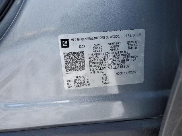 2020 GMC TERRAIN SL - 3GKALMEV4LL215707
