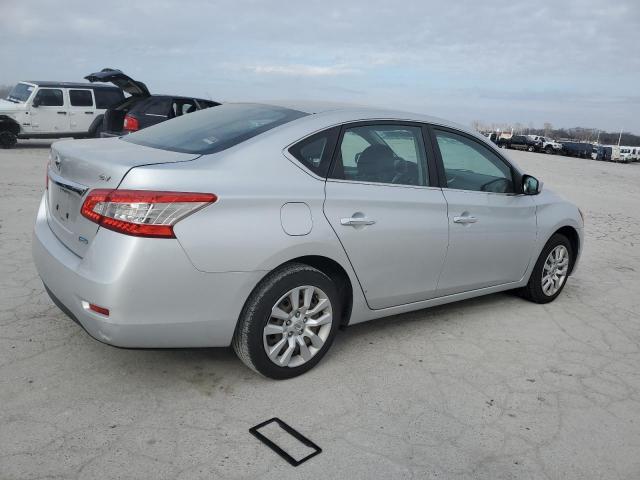 NISSAN SENTRA S 2014 silver  gas 3N1AB7AP9EL659310 photo #4