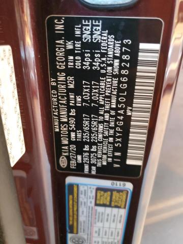 2020 KIA SORENTO S - 5XYPG4A50LG682873