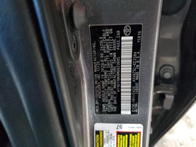 2021 TOYOTA CAMRY SE - 4T1G11BK6MU023695