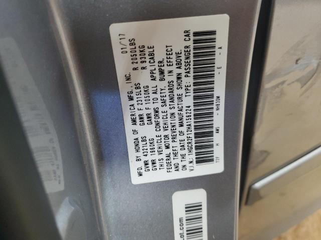 2017 HONDA ACCORD SPO 1HGCR2F12HA156224