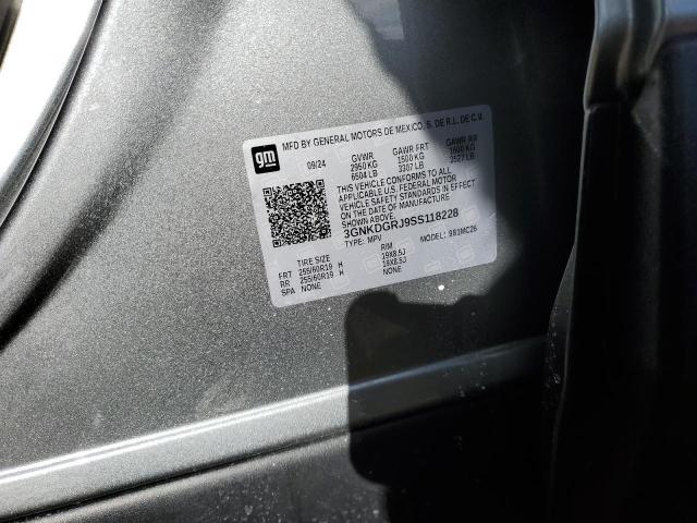 2025 CHEVROLET BLAZER LT 3GNKDGRJ9SS118228
