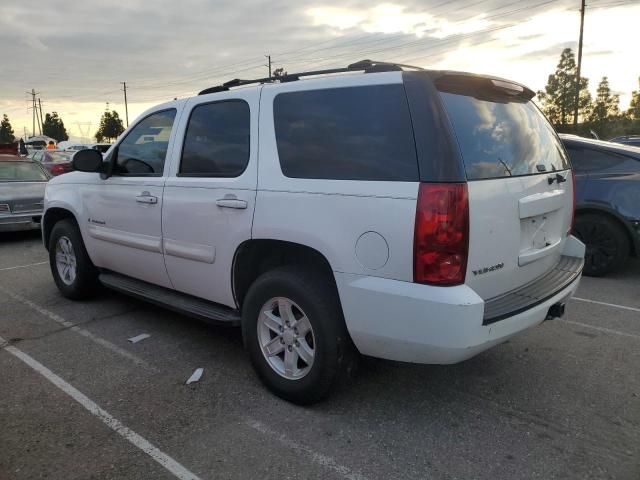 GMC YUKON 2007 white  gas 1GKFC13J77R120058 photo #3