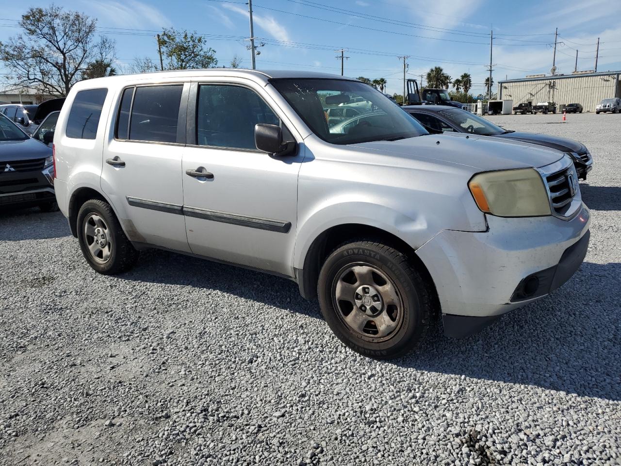 Lot #3048273748 2013 HONDA PILOT LX