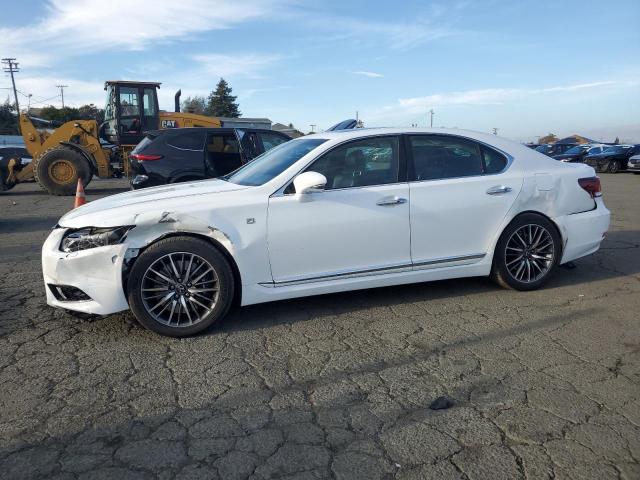 LEXUS LS 460 2016 white  gas JTHBL5EF3G5140145 photo #1