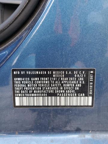 2021 VOLKSWAGEN JETTA S - 3VWC57BU8MM085404
