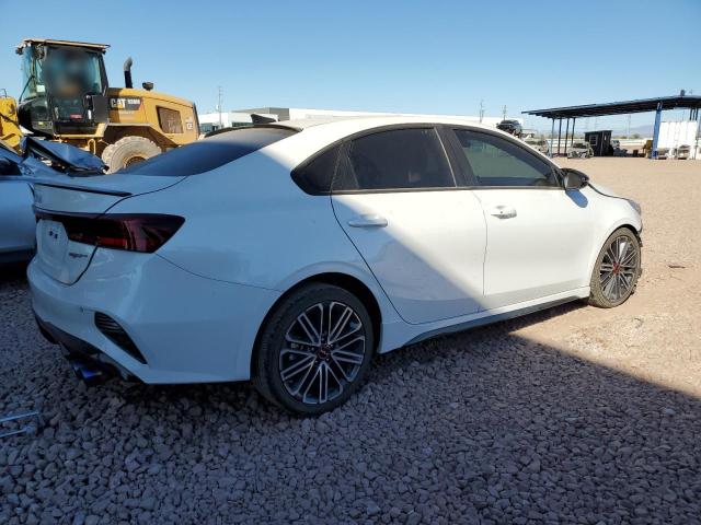 KIA FORTE GT 2023 white  gas 3KPF44AC5PE621296 photo #4