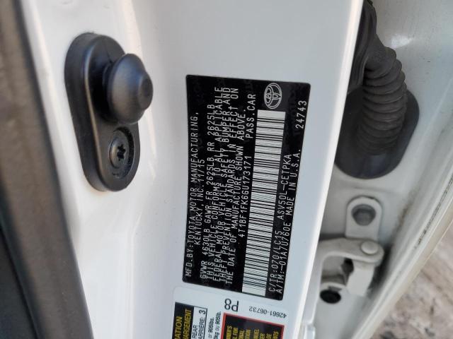 2016 TOYOTA CAMRY LE - 4T1BF1FK6GU173171