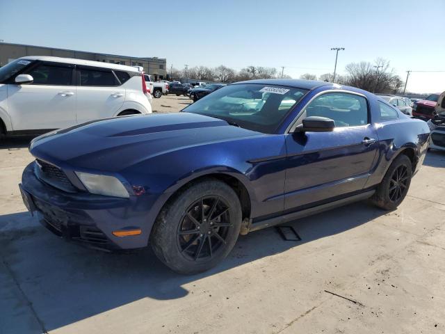 FORD MUSTANG 2010 blue  gas 1ZVBP8ANXA5175256 photo #1