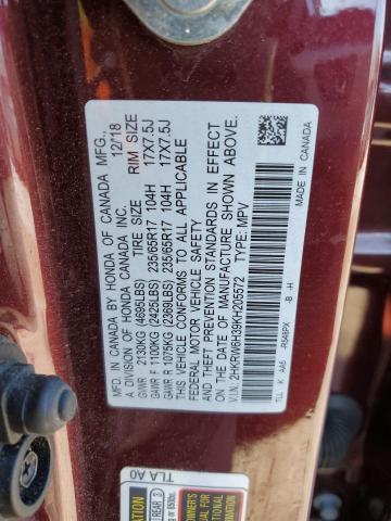 2019 HONDA CR-V LX - 2HKRW6H39KH205572