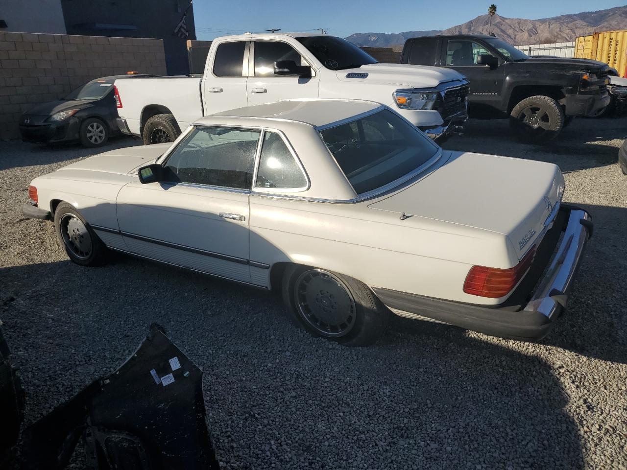 Lot #3056651848 1983 MERCEDES-BENZ 380 SL