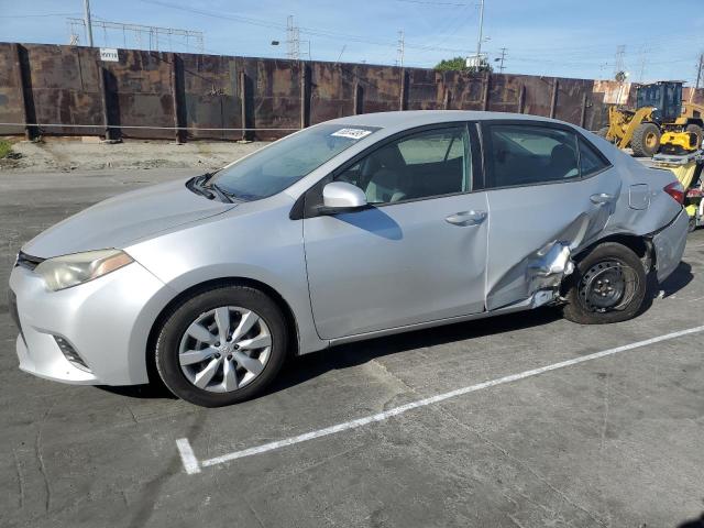 TOYOTA COROLLA L 2015 silver  gas 5YFBURHEXFP243508 photo #1