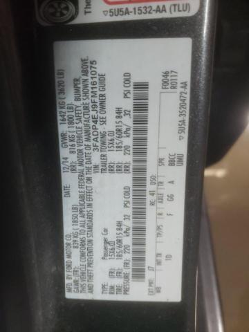 2015 FORD FIESTA SE - 3FADP4EJ9FM161075