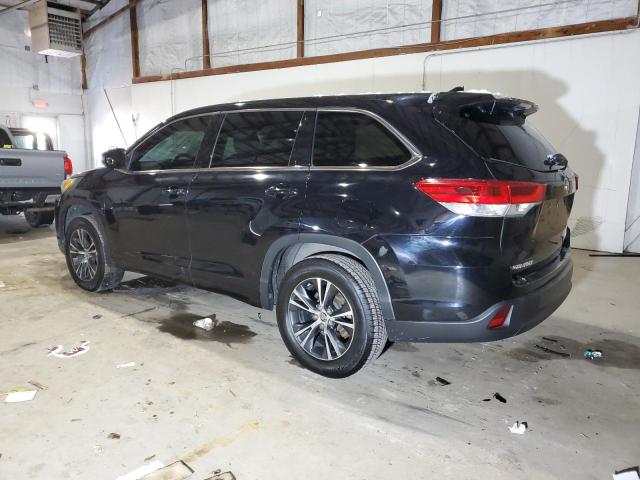 TOYOTA HIGHLANDER 2018 black  gas 5TDZZRFH4JS286755 photo #3