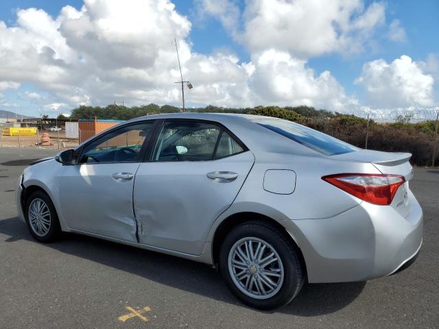 TOYOTA COROLLA L 2014 silver sedan 4d gas 5YFBURHE6EP016489 photo #3