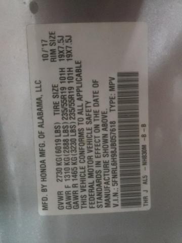 2018 HONDA ODYSSEY EL - 5FNRL6H98JB057618