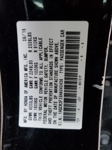 2017 HONDA ACCORD LX - 1HGCR2F35HA040436